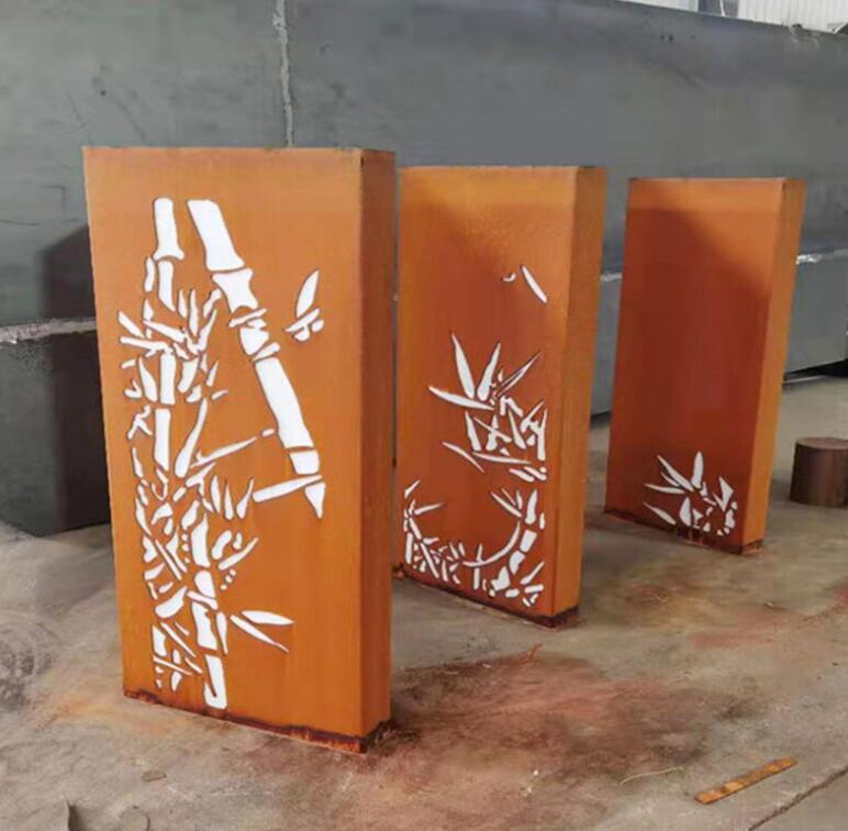 七叉镇锈钢板灯箱